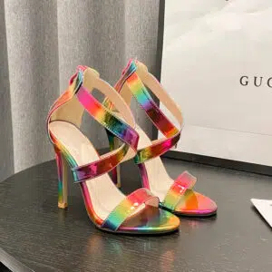 Colorful Ultra-High Heels Stiletto