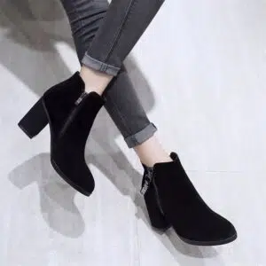 New women's shoes autumn and winter high heels bare boots