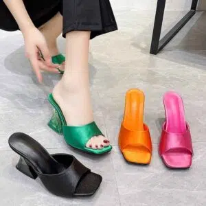 Women sandals large stiletto
