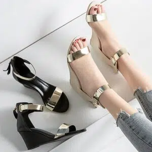 Wedge heel sandals for women
