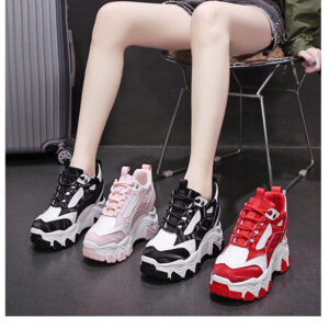 Thick-soled dad shoes for women