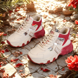 Women's high-top chunky sneakers