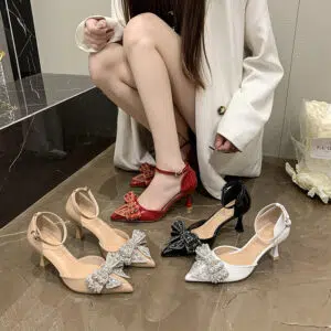 Women's Bow-Knot Stiletto Heels