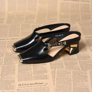 Women's sandals half-length slippers