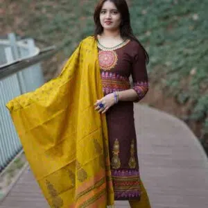 Muntaha Three Piece
