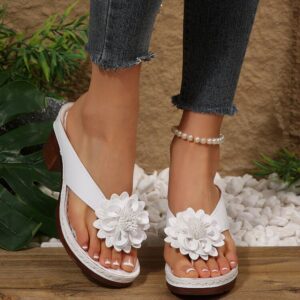 Casual High Heel Flip-Flops